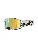Ochelari cross-enduro ALPINESTARS SUPERTECH CORP MIRROR GOGGLE - Alb/Auriu | 5100325/2044/TU