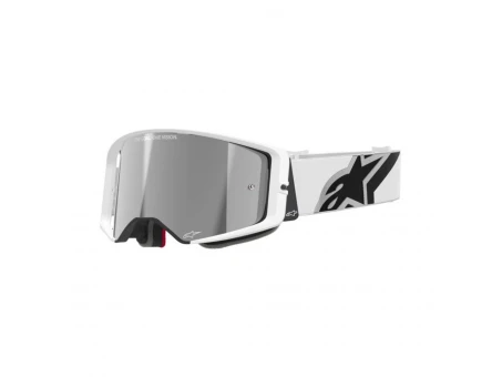Ochelari cross-enduro ALPINESTARS SUPERTECH CORP MIRROR GOGGLE - Alb/Negru | 5100325/2055/TU