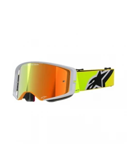 Ochelari cross-enduro ALPINESTARS SUPERTECH CORP MIRROR GOGGLE - Galben fluo/Gri