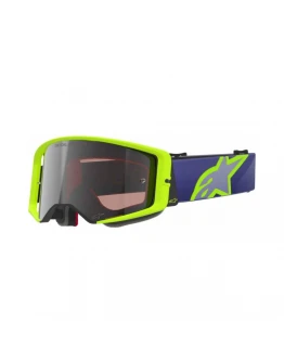 Ochelari cross-enduro ALPINESTARS SUPERTECH VISION CORP GOOGLE - Mov/Galben fluo