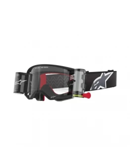 Ochelari cross-enduro Alpinestars Supertech Corp Roll-Off - Negru/Gri
