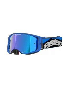 Ochelari cross-enduro ALPINESTARS SUPERTECH STREAM MIRROR GOGGLE  - Albastru