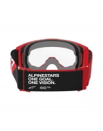 Ochelari cross-enduro ALPINESTARS VISION OTG GOGGLE - Rosu/Alb/Negru | 5100726/3163/TU