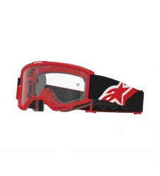 Ochelari cross-enduro ALPINESTARS VISION OTG GOGGLE - Rosu/Alb/Negru