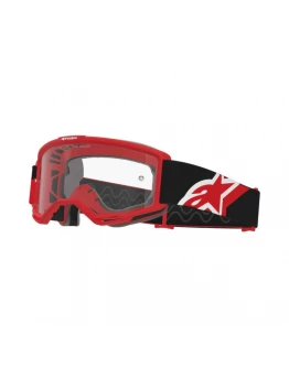 Ochelari cross-enduro ALPINESTARS VISION OTG GOGGLE - Rosu/Alb/Negru