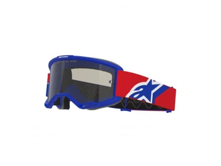 Ochelari cross-enduro ALPINESTARS VISION SAND GOGGLE - Albastru/Rosu | 5100826/7295/TU