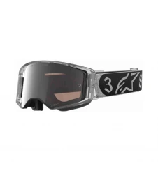 Ochelari cross-enduro Alpinestars Supertech Vision DNGR38 XXV LE - Argintiu