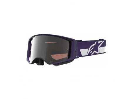 Ochelari cross-enduro Alpinestars Supertech Vision HUNTA96 XXV LE - Mov/Alb | 5101226/3168/TU