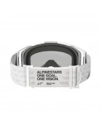 Ochelari cross-enduro ALPINESTARS VISION 8 CORP MIRROR GOGGLE - Alb/Argintiu | 5101625/2055/TU