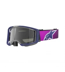 Ochelari cross-enduro ALPINESTARS VISION 8 CORP MIRROR GOGGLE - Mov/Gri/Argintiu