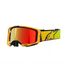 Ochelari cross-enduro ALPINESTARS VISION 8 CORP MIRROR GOGGLE - Portocaliu/Galben