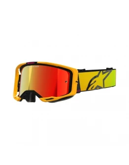 Ochelari cross-enduro ALPINESTARS VISION 8 CORP MIRROR GOGGLE - Portocaliu/Galben