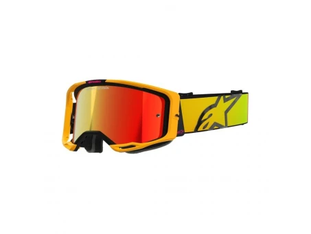 Ochelari cross-enduro ALPINESTARS VISION 8 CORP MIRROR GOGGLE - Portocaliu/Galben | 5101625/4005/TU