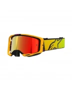 Ochelari cross-enduro ALPINESTARS VISION 8 CORP MIRROR GOGGLE - Negru/Galben/Roz | 5101625/5023/TU