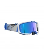 Ochelari cross-enduro ALPINESTARS VISION 8 CORP MIRROR GOGGLE - Alb/Albastru | 5101625/7274/TU