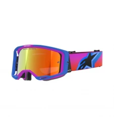 Ochelari cross-enduro ALPINESTARS VISION 8 CORP MIRROR GOGGLE - Albastru/Mov