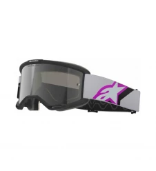 Ochelari cross-enduro Alpinestars Vision 5 Corp Mirror - Gri/Mov/Negru