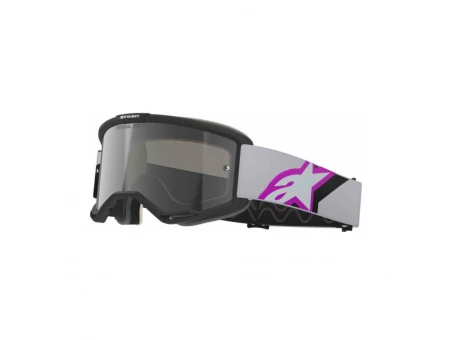 Ochelari cross-enduro Alpinestars Vision 5 Corp Mirror - Gri/Mov/Negru | 5101825-9285