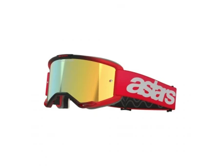 Ochelari motocross Alpinestars Vision 5 Blaze Mirror - Rosu/Auriu oglinda | 5102125-3115