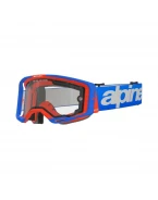 Ochelari cross-enduro ALPINESTARS VISION 8 WORDMARK DUAL PANE GOGGLE - Albastru/Portocaliu | 5102525/7223/TU