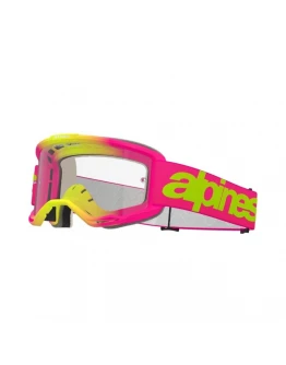 Ochelari cross-enduro ALPINESTARS VISION 5 WORDMARK GOGGLE - Roz Fluo
