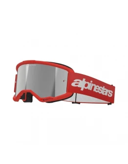 Ochelari cross-enduro ALPINESTARS VISION 3 WORDMARK MIRROR GOGGLE - Rosu