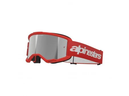 Ochelari cross-enduro ALPINESTARS VISION 3 WORDMARK MIRROR GOGGLE - Rosu | 5103225-3094-OS