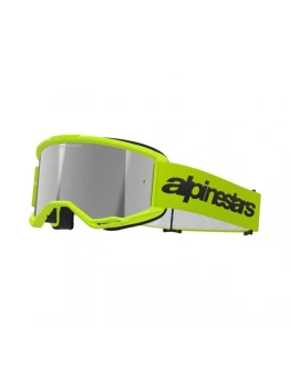 Ochelari cross-enduro ALPINESTARS VISION 3 WORDMARK MIRROR GOGGLE - Galben fluo