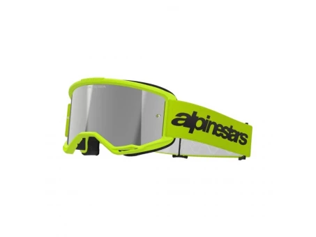 Ochelari cross-enduro ALPINESTARS VISION 3 WORDMARK MIRROR GOGGLE - Galben fluo | 5103225-5299-OS