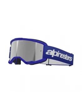 Ochelari cross-enduro ALPINESTARS VISION 3 WORDMARK MIRROR GOGGLE - Albastru