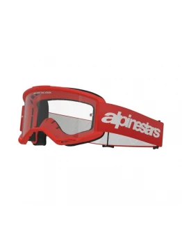 Ochelari cross-enduro ALPINESTARS VISION 3 WORDMARK GOGGLE - Rosu	