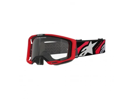 Ochelari cross-enduro ALPINESTARS VISION 8 LUAR GOGGLE - Rosu/Negru | 5103425/3113/TU