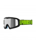 Ochelari cross-enduro de copii ALPINESTARS VISION YOUTH HOLLOW MIRROR - Negru/Argintiu | 5140625/1470/TU