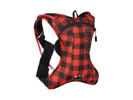 Ghiozdan USWE OUTLANDER XC 2 Flannel - Negru/Rosu | 5202076048