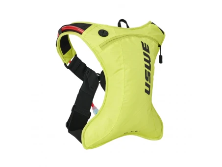 Ghiozdan Hidratare USWE Outlander 2 Crazy Yellow - 2L + 1.5L Rezervor Apă - Galben fluo | 5202077002