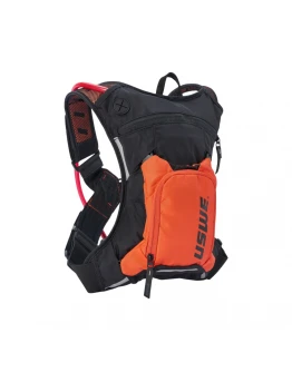Ghiozdan Hidratare USWE Moto Hydro 3 Factory Orange 3L Backpack + 2L Rezervor - Negru/Portocaliu