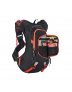Ghiozdan Hidratare USWE Moto Hydro 8 - 8L + 3L Rezervor Apă - Negru/Portocaliu | 5208090038