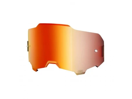 Lentilă oglindă roșie 100% pentru ochelari Armega/Armatic | 59050-00003