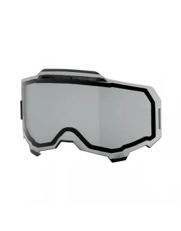 Lentilă 100% Dual Pane Vented pentru ochelari Armega/Armatic - Fumuriu