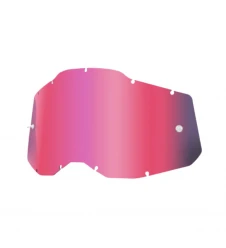 Lentilă ochelari de schimb 100% Racecraft 2 / Accuri 2 / Strata 2 - Roz