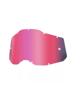 Lentilă ochelari de schimb 100% Racecraft 2 / Accuri 2 / Strata 2 - Roz