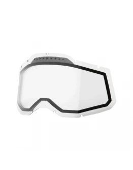 Lentilă ochelarii de schimb 100% Racecraft 2/Accuri 2/Strata 2 - Transparent