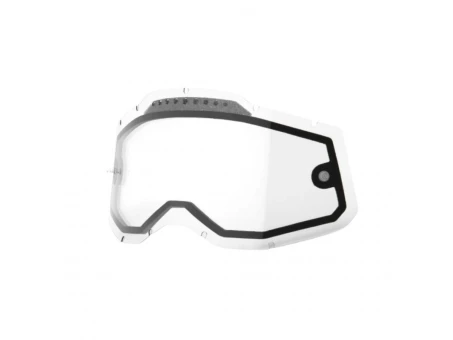 Lentila de schimb 100% dubla, ventilata - RACECRAFT 2/ACCURI 2/STRATA 2