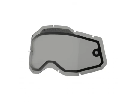 Lentilă ochelarii de schimb 100% Racecraft 2/Accuri 2/Strata 2 - Fumuriu | 59082-00002