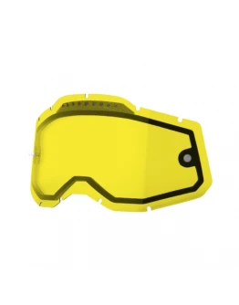 Lentilă ochelarii de schimb 100% Racecraft 2/Accuri 2/Strata 2 - Galben