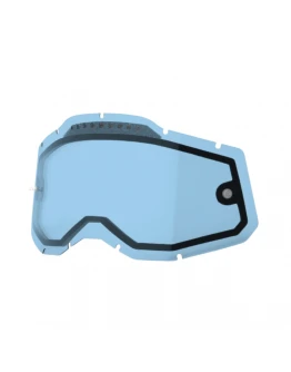 Lentilă ochelarii de schimb 100% Racecraft 2/Accuri 2/Strata 2 - Albastru