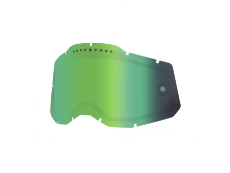 Lentilă ochelarii de schimb 100% Racecraft 2/Accuri 2/Strata 2, Oglinda - Verde | 59083-00005