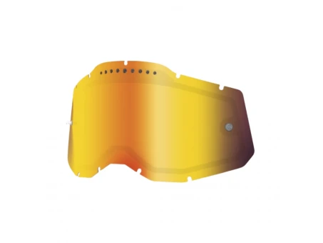 Lentilă ochelarii de schimb 100% Racecraft 2/Accuri 2/Strata 2, Oglinda - Rosu | 59083-00006