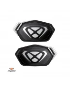 Set slidere genunchi Ixon model Knee Slider Race 2.0 – Negru/alb | 6053040031015