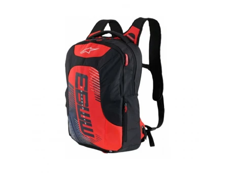 Ghiozdan ALPINESTARS MM93 CITY HUNTER V2 BACKPACK - Negru/Rosu fluo | 6100425/1526/TU